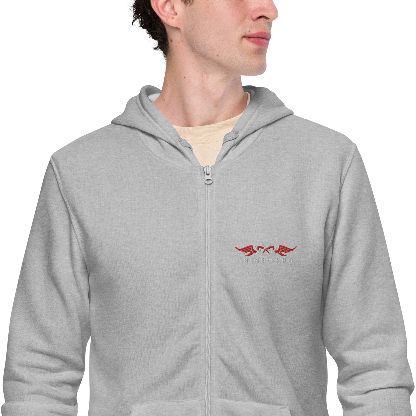 Unisex basic zip hoodie - TheMerchHQ